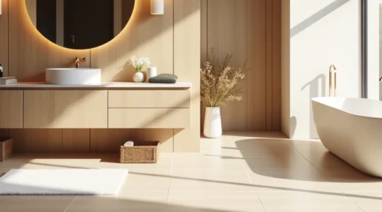 spa-like atmosphere in your bathroom